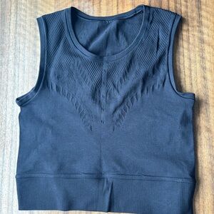 Athleta Black Crop Top